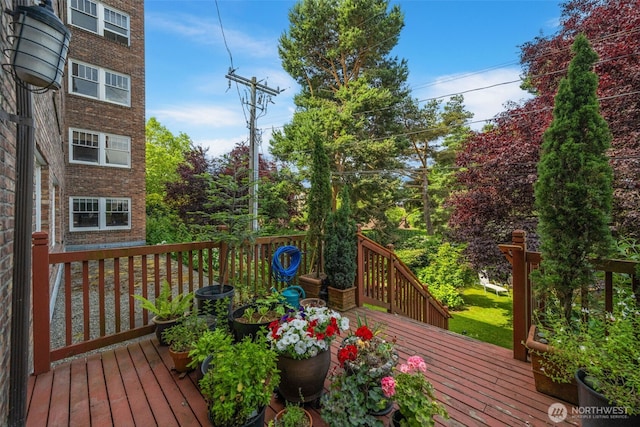 1631 16th Ave Unit 114, Seattle, WA 98122 - view of deck