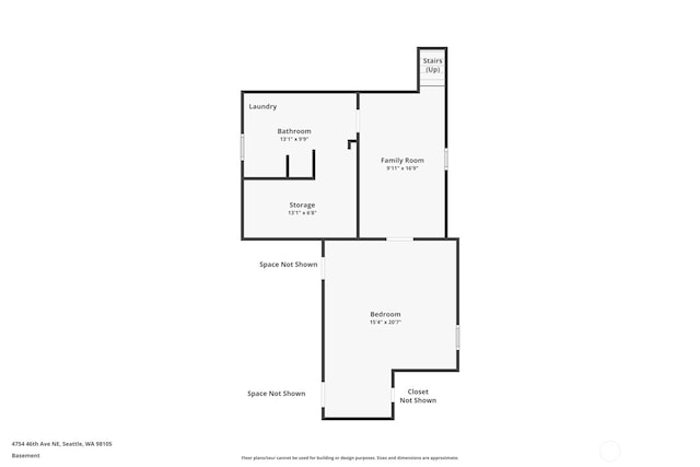 4754 46th Ave NE, Seattle, WA 98105 - view of room layout