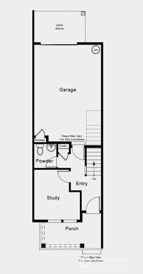19264 NE 69th Cir Unit 102, Redmond, WA 98052 - view of floor plan / room layout