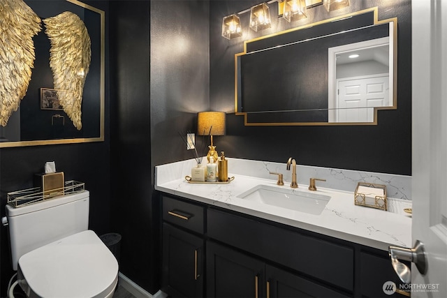 8907 NE 152nd Pl, Bothell, WA 98011 - half bath featuring vanity and toilet