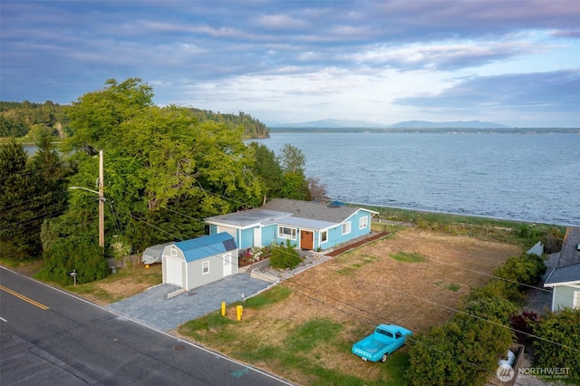 4452 Saltspring Dr, Ferndale, WA 98248 - view of subject property featuring a water and mountain view