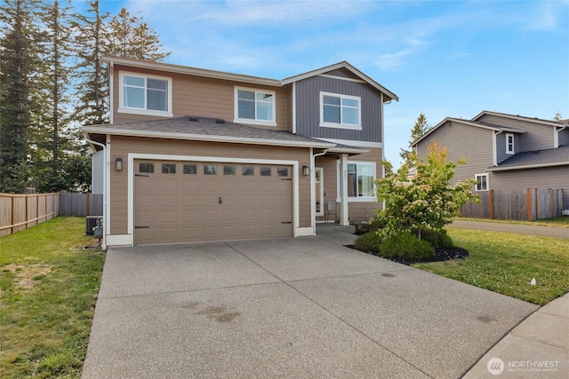 803 Loves Hill Dr, Sultan, WA 98294 - traditional-style home featuring concrete driveway and a garage