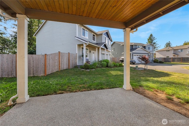 803 Loves Hill Dr, Sultan, WA 98294 - view of patio / terrace featuring a residential view