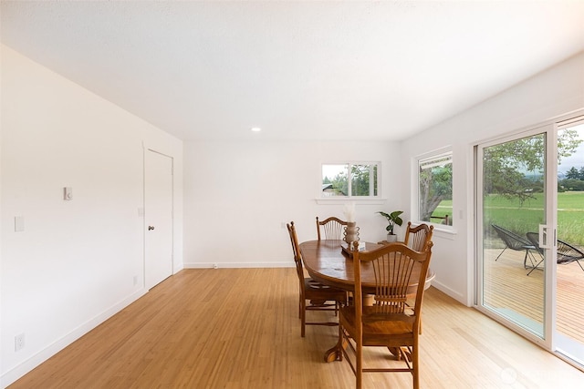 150 Sunland Dr, Sequim, WA 98382 - dining room with light wood-style floors and recessed lighting