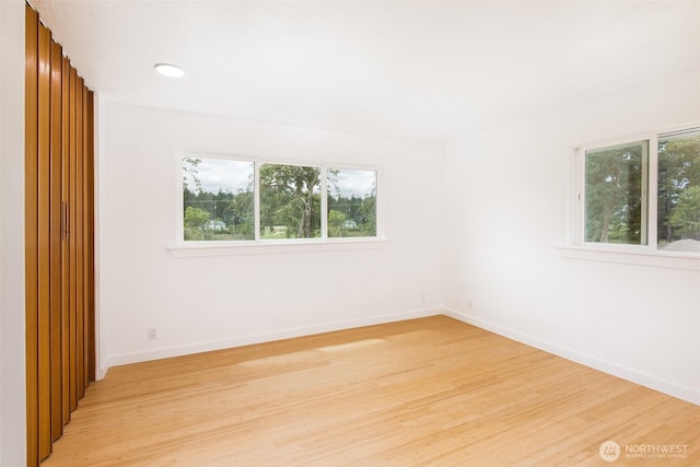 150 Sunland Dr, Sequim, WA 98382 - unfurnished room featuring healthy amount of natural light and light wood-style floors
