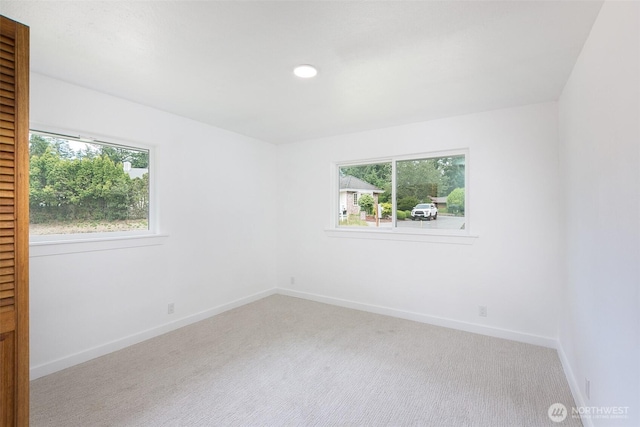 150 Sunland Dr, Sequim, WA 98382 - empty room with healthy amount of natural light, carpet floors, and recessed lighting