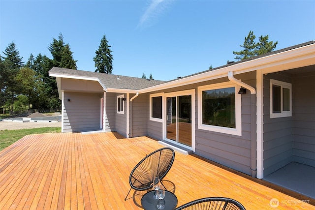 150 Sunland Dr, Sequim, WA 98382 - view of deck