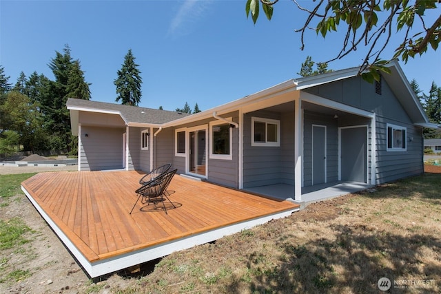 150 Sunland Dr, Sequim, WA 98382 - view of wooden terrace
