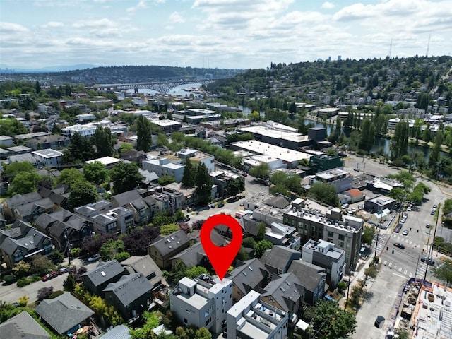 3626 1st Ave NW Unit A, Seattle, WA 98107 - view of property location featuring a notable bridge and nearby suburban area