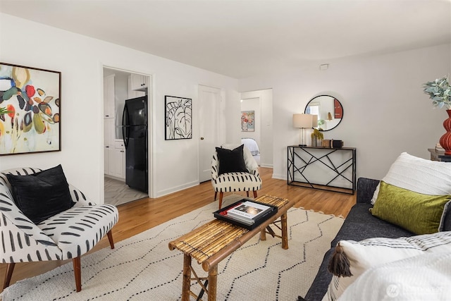 6045 36th Ave SW, Seattle, WA 98126 - living area featuring light wood-style floors