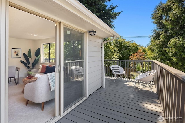 6045 36th Ave SW, Seattle, WA 98126 - view of deck