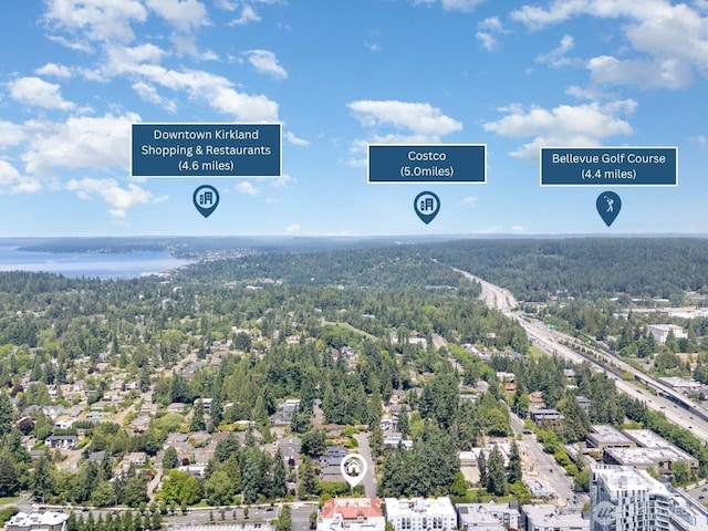 11011 NE 12th St Unit 501, Bellevue, WA 98004 - drone / aerial view of a heavily wooded area