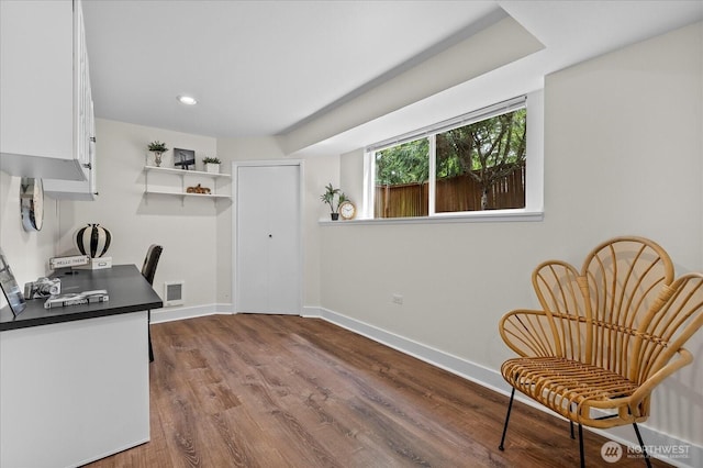 4505 144th Ave SE, Bellevue, WA 98006 - office space featuring wood finished floors and recessed lighting