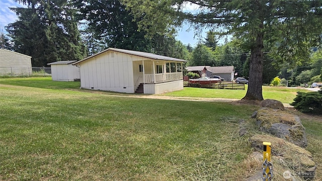 362 Lakeside Dr, Sedro Woolley, WA 98284 - view of side of home with crawl space and board and batten siding