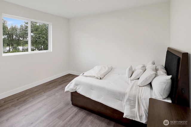 2768 W Wiser Lake Ct, Ferndale, WA 98248 - bedroom with baseboards and wood finished floors