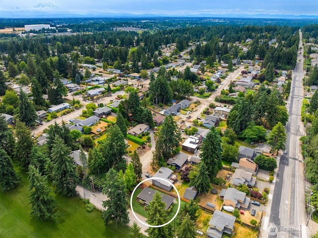 6602 35th St W, University Place, WA 98466 - aerial overview of property's location with nearby suburban area
