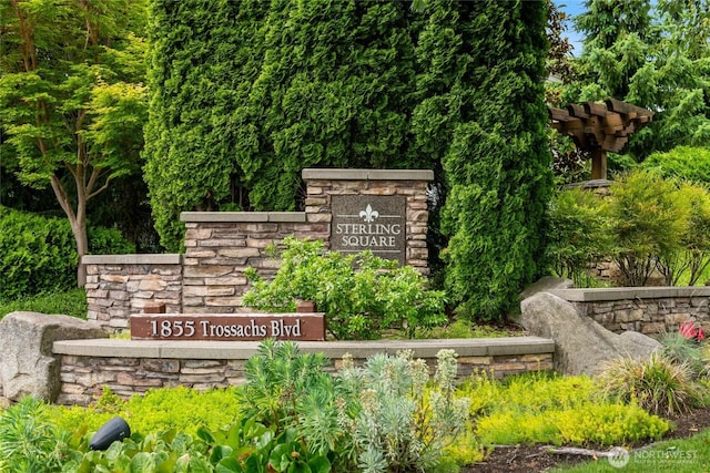 1855 Trossachs Blvd SE Unit 2002, Sammamish, WA 98075 - view of community sign