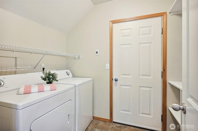 1855 Trossachs Blvd SE Unit 2002, Sammamish, WA 98075 - washroom featuring washer and dryer and baseboards