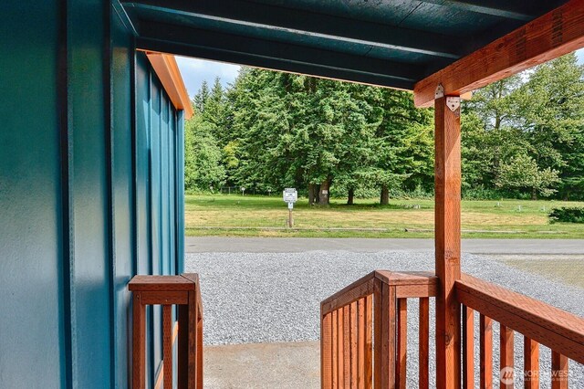 1942 Trigg Rd Unit 38, Ferndale, WA 98248 - porch featuring a yard