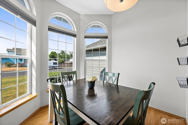 209 Groff Ave NW, Orting, WA 98360 - dining area featuring plenty of natural light and light wood finished floors