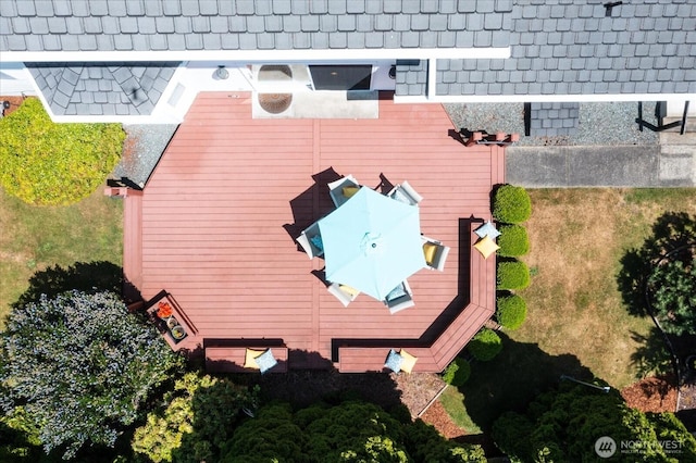 1175 SW Lopez Dr, Oak Harbor, WA 98277 - view from above of property