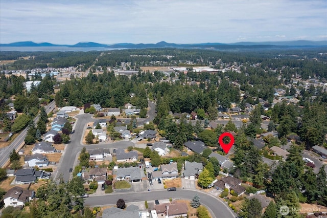 1175 SW Lopez Dr, Oak Harbor, WA 98277 - view of property location featuring a mountainous background and nearby suburban area