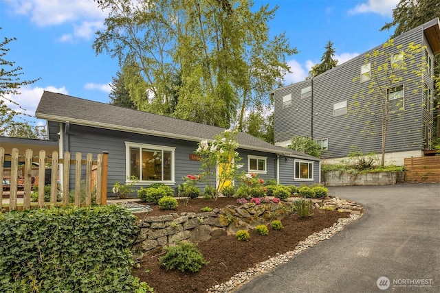 2441 NE 182nd St, Shoreline, WA 98155 - view of front facade featuring asphalt driveway