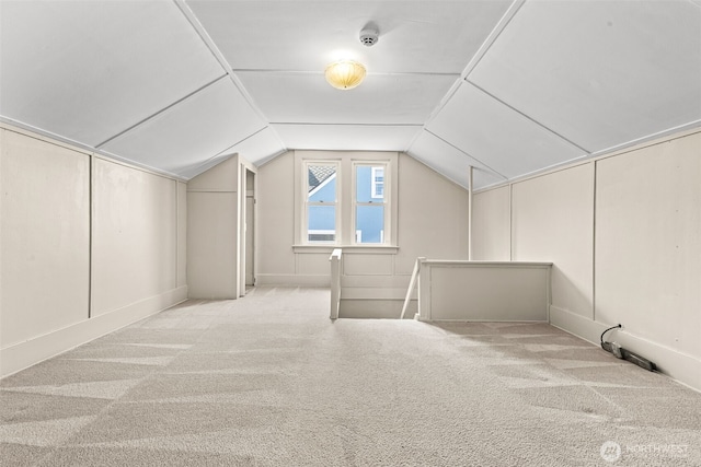 2718 N Alder St, Tacoma, WA 98407 - additional living space with carpet and lofted ceiling