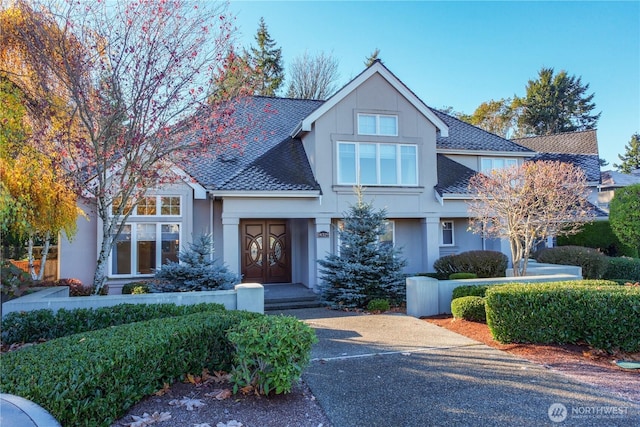 14329 SE 84th Ct, Newcastle, WA 98059 - traditional-style home with stucco siding and a shingled roof