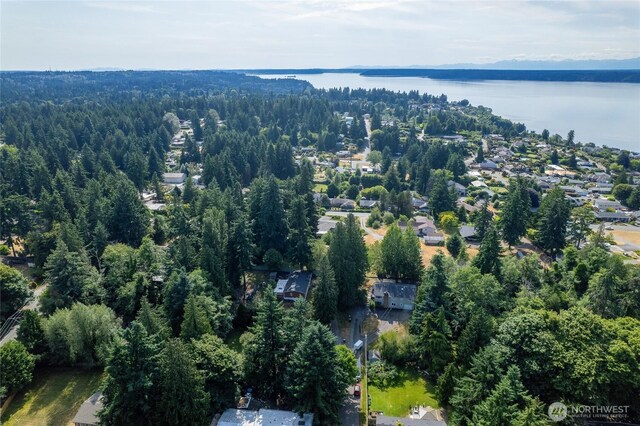 824 SW 301st Pl, Federal Way, WA 98023 - aerial view of property's location featuring a forest and a nearby body of water