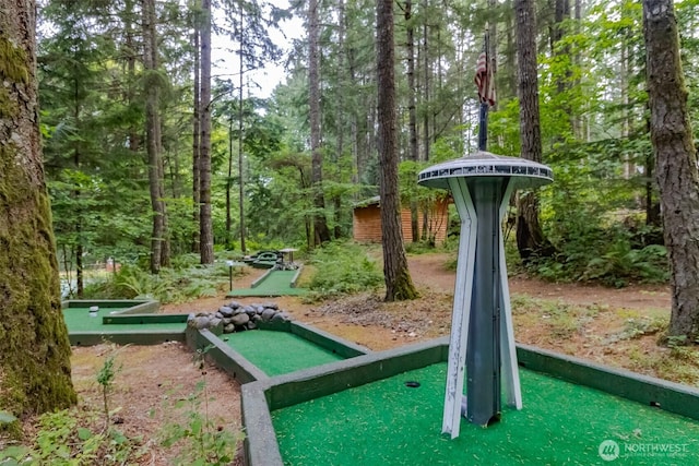 1546 Reservation Rd SE Unit 213, Olympia, WA 98513 - surrounding community featuring a putting area