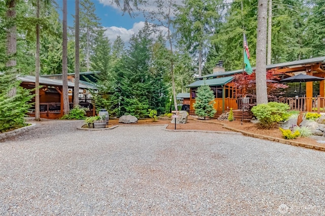 1546 Reservation Rd SE Unit 213, Olympia, WA 98513 - view of yard with a deck