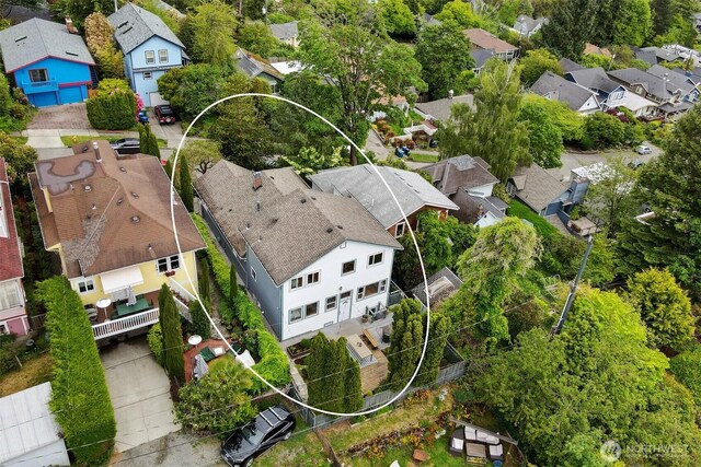 2433 E Valley St, Seattle, WA 98112 - aerial perspective of suburban area
