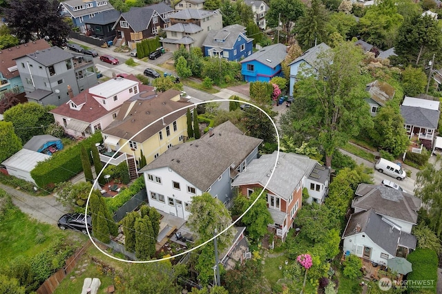 2433 E Valley St, Seattle, WA 98112 - aerial perspective of suburban area