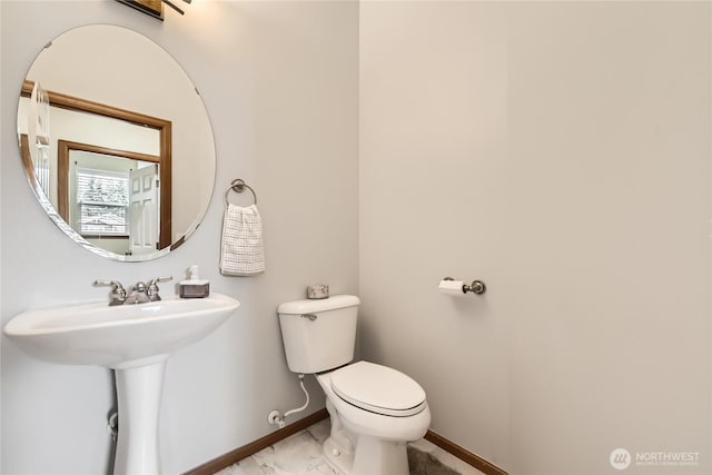 3205 179th Pl SE, Bothell, WA 98012 - half bathroom with toilet and baseboards