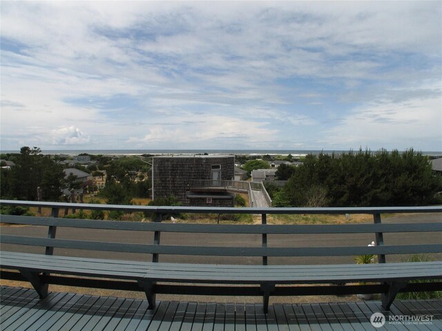 33610 J Pl, Ocean Park, WA 98640 - view of wooden deck