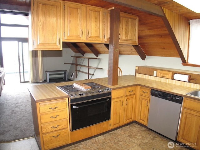 33610 J Pl, Ocean Park, WA 98640 - kitchen with dishwasher and range with electric stovetop