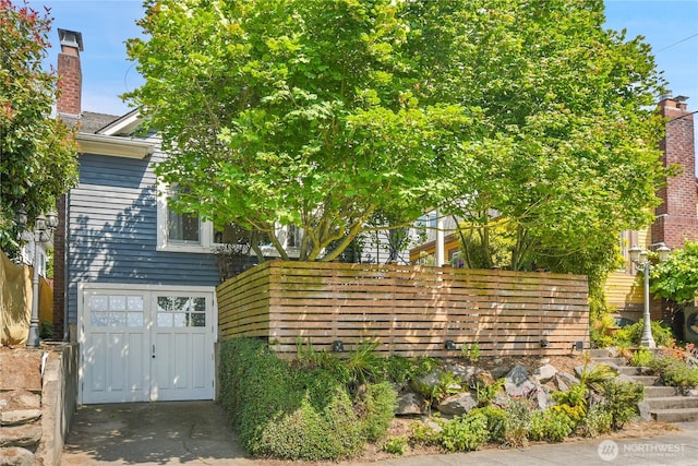 1916 11th Ave W, Seattle, WA 98119 - view of front of home with a chimney