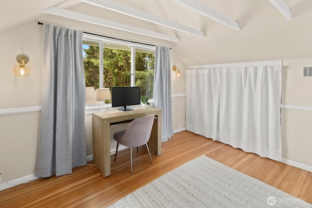 4106 SW Kenyon St, Seattle, WA 98136 - home office with wood finished floors and baseboards