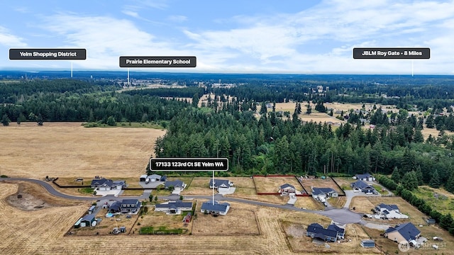 17133 123rd Ct SE, Yelm, WA 98597 - view of property location featuring a forest