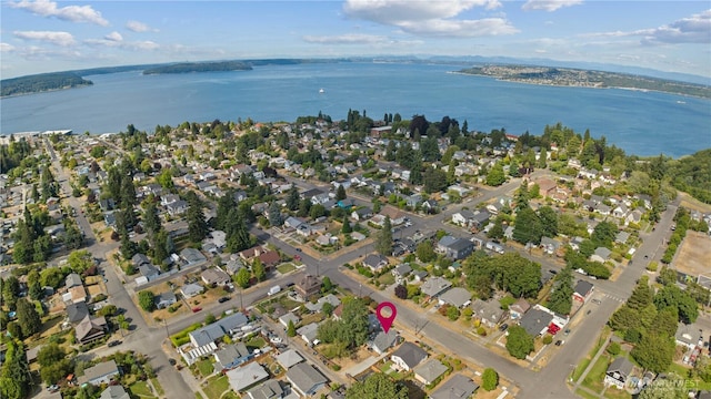 3914 N Gove St, Tacoma, WA 98407 - aerial overview of property's location featuring nearby suburban area