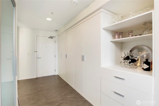 500 Mercer St Unit R325, Seattle, WA 98109 - corridor with dark wood-style flooring