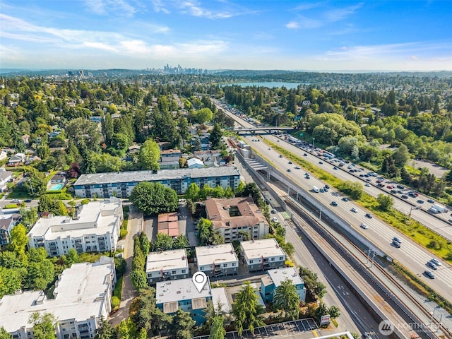 9522 1st Ave NE Unit B6, Seattle, WA 98115 - bird's eye view of a major roadway and a large body of water
