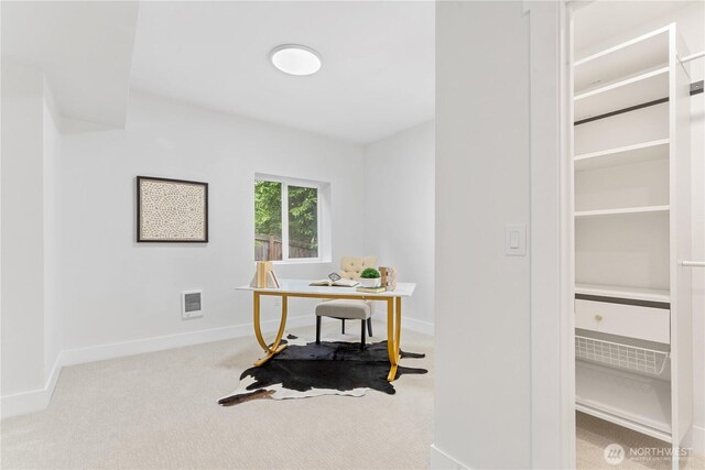 3696 169th Ave NE, Bellevue, WA 98008 - home office with carpet and baseboards