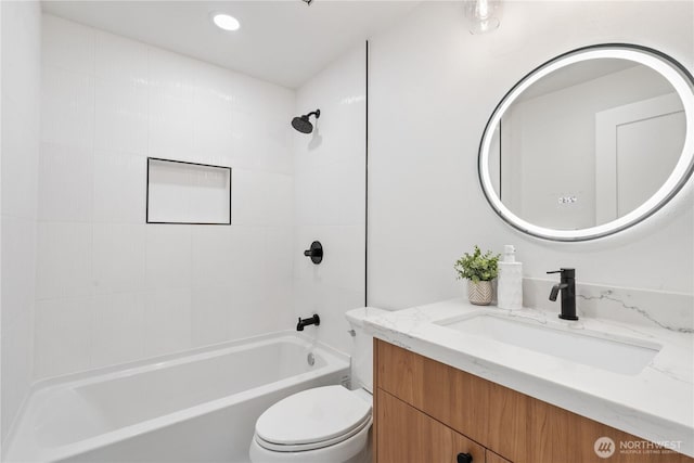 3696 169th Ave NE, Bellevue, WA 98008 - bathroom with vanity and  shower combination