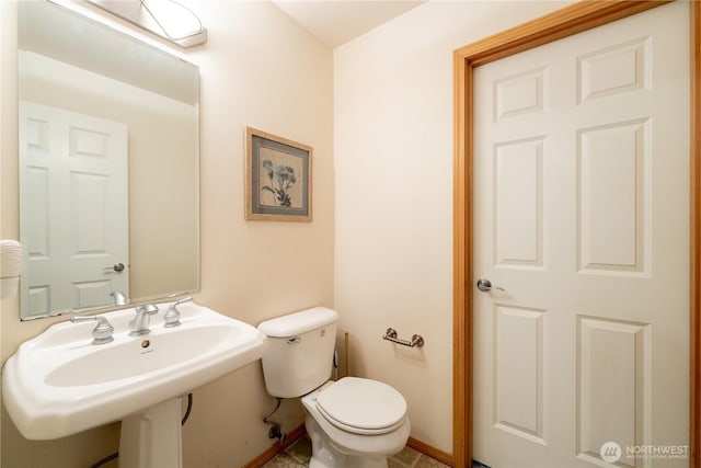 13858 Dogwood Ct, Sultan, WA 98294 - half bathroom featuring toilet and a sink