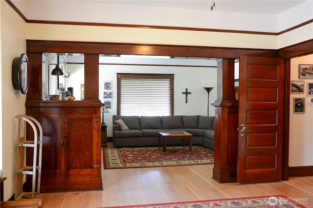 202 E 3rd Ave, Ritzville, WA 99169 - living room with wood finished floors