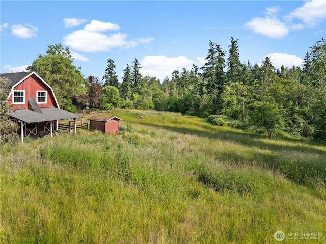 11810 County Line Rd E, Edgewood, WA 98372 - view of yard featuring a view of trees
