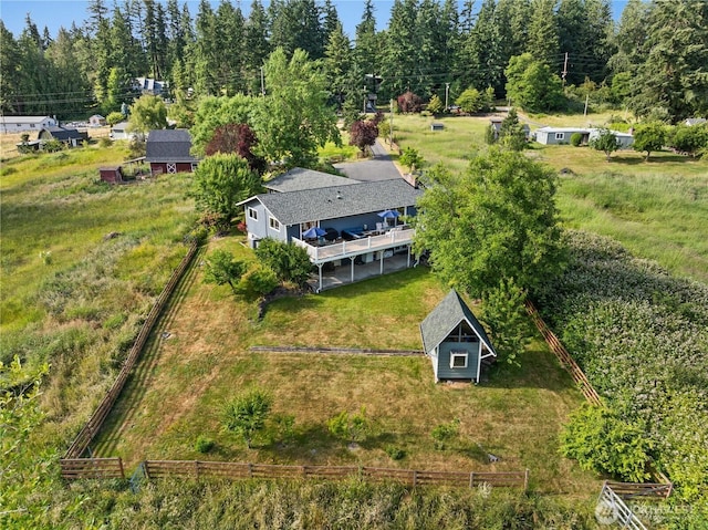 11810 County Line Rd E, Edgewood, WA 98372 - view from above of property