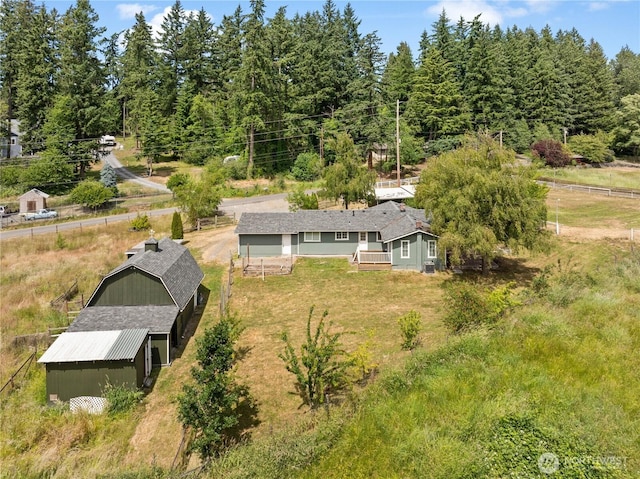 11810 County Line Rd E, Edgewood, WA 98372 - aerial view of property and surrounding area